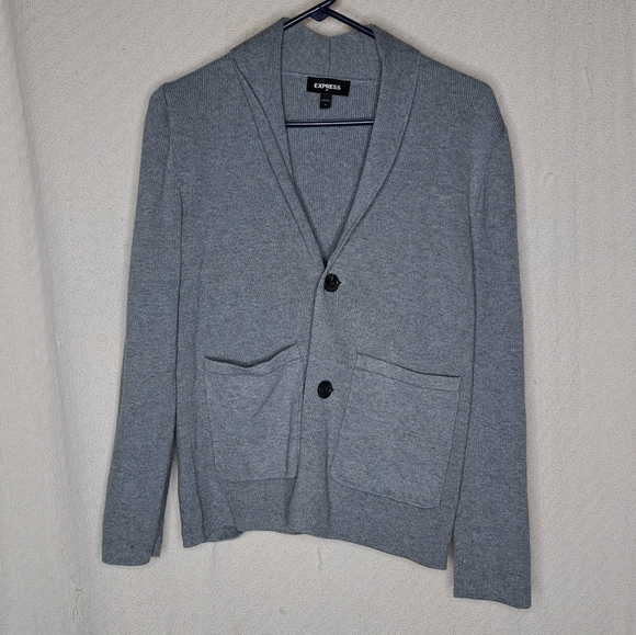 Express Men's Shawl Collar Cardigan - Picture 1 of 3